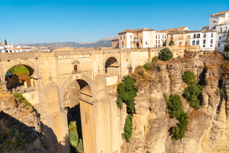Puente Nuevo during a one-day walking itinerary in Ronda