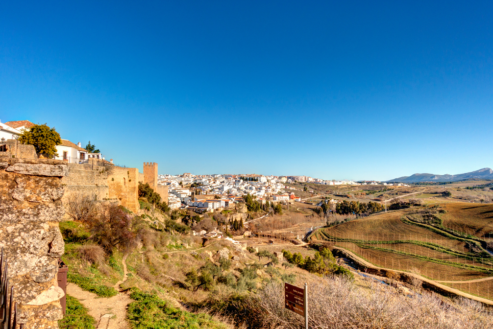 Travellers enjoying the views among the best things to do in Ronda